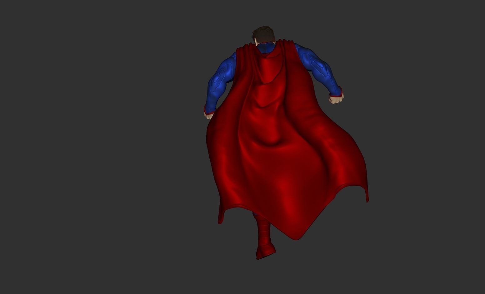 New 52 Superman Fanart 3D Model 3D print model_3