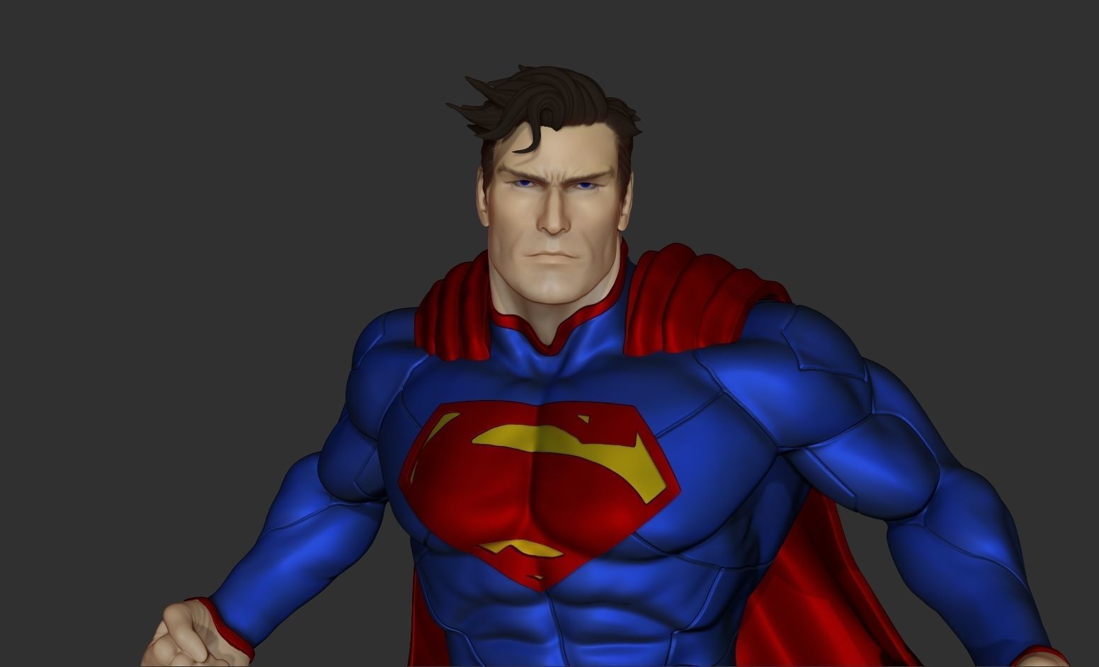 New 52 Superman Fanart 3D Model 3D print model_5