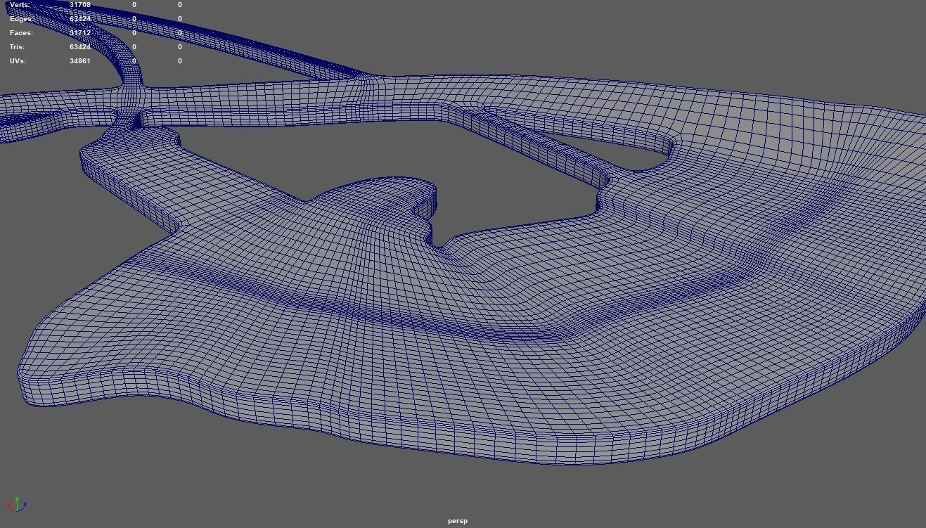 Rhythmic Gymnastics Key Ring Chain 01 Low-poly 3D model_11