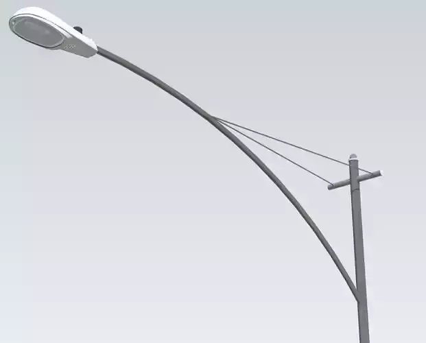 Double stone streetlight