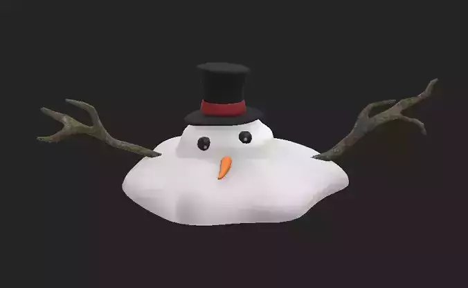 Melted Snowman