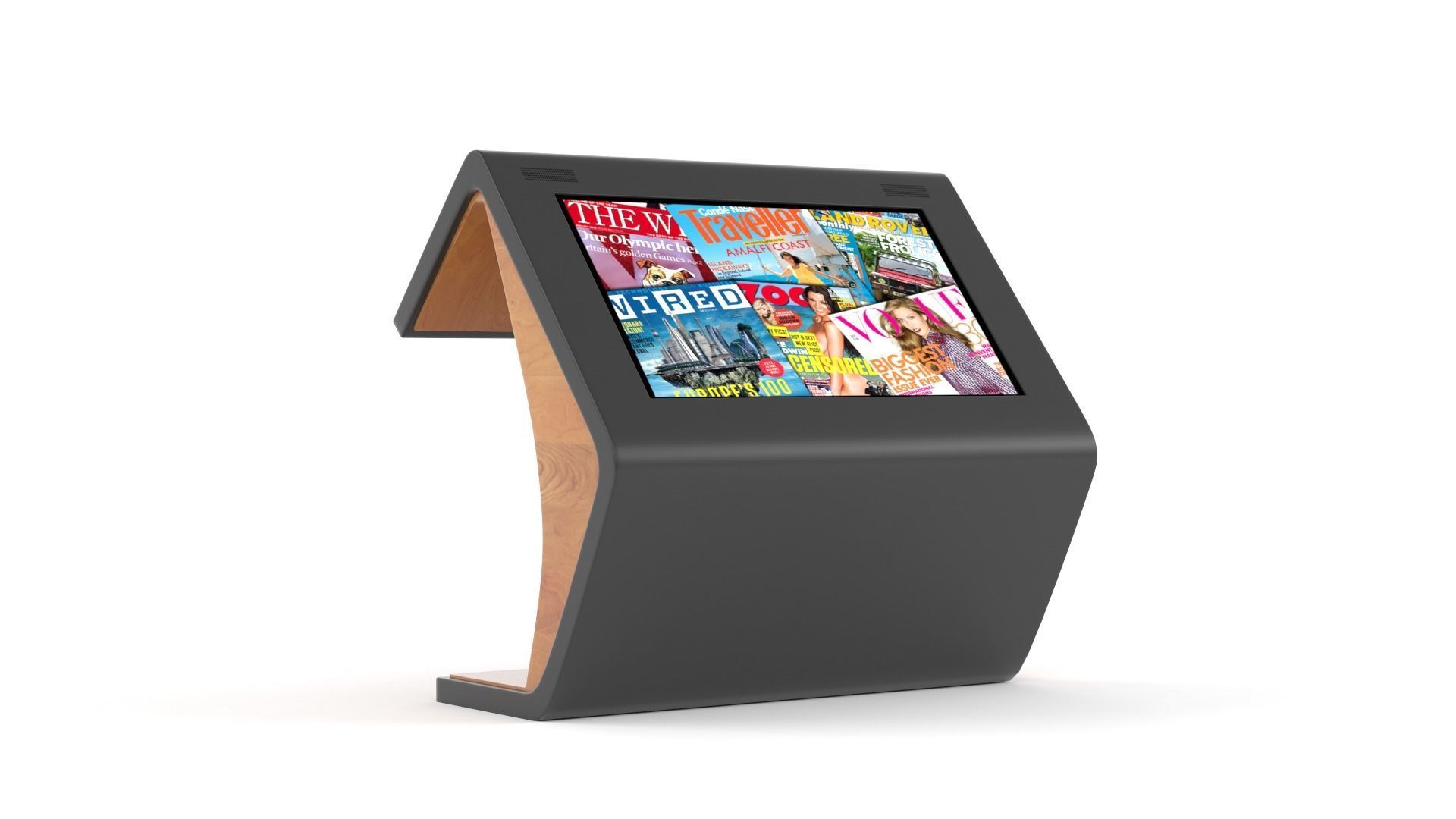 Electronic Kiosk Collection 3D model_4