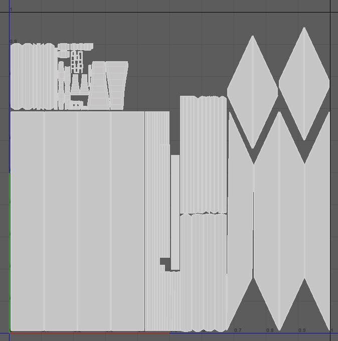 Slavic diamond-shaped shield painted red with flower symbol Low-poly 3D model_7