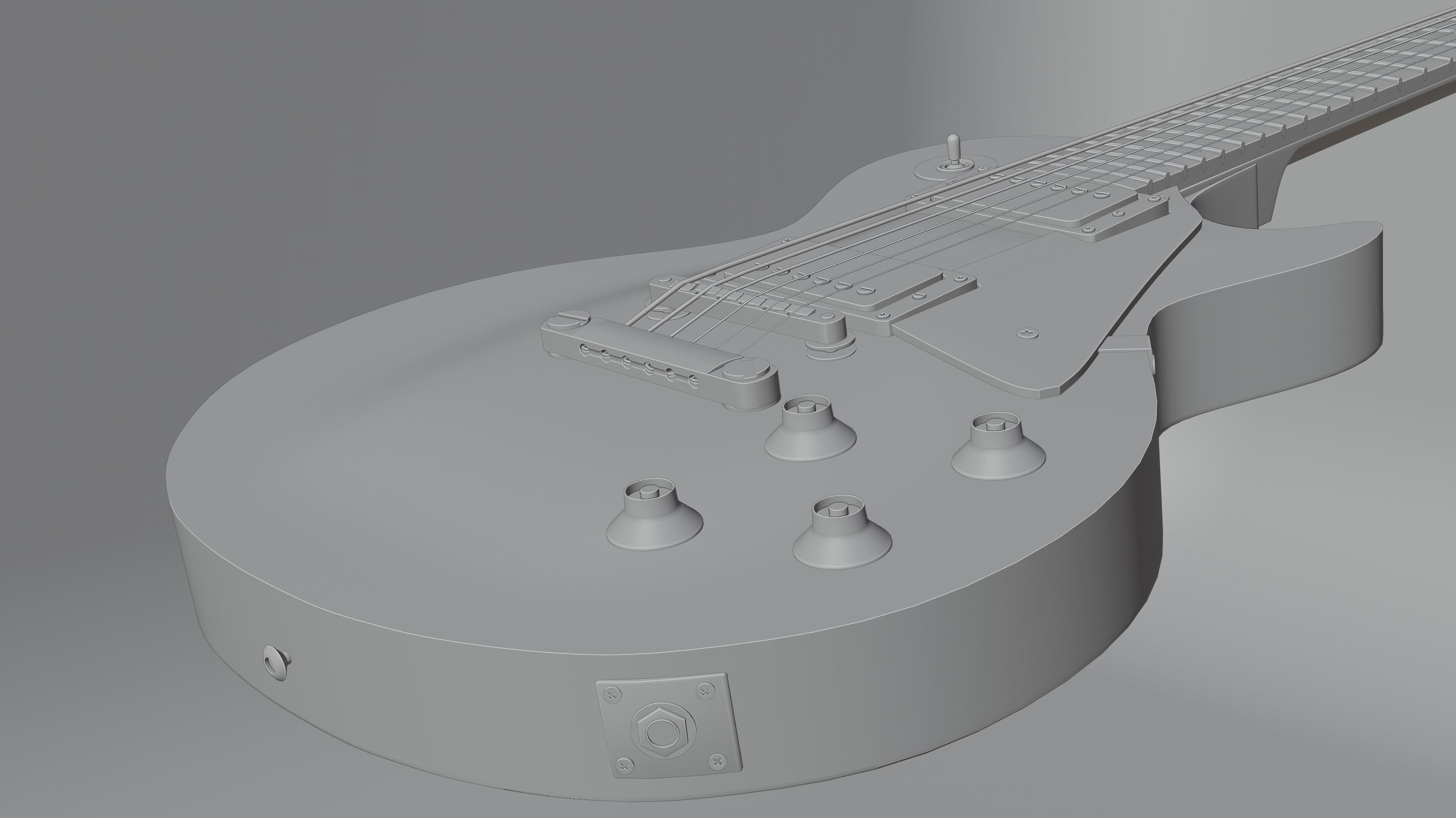 Gibson Les Paul Standard 1960s 3D model_11