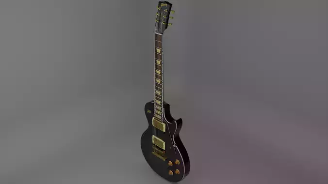 Gibson Les Paul Standard 1960s 3D model