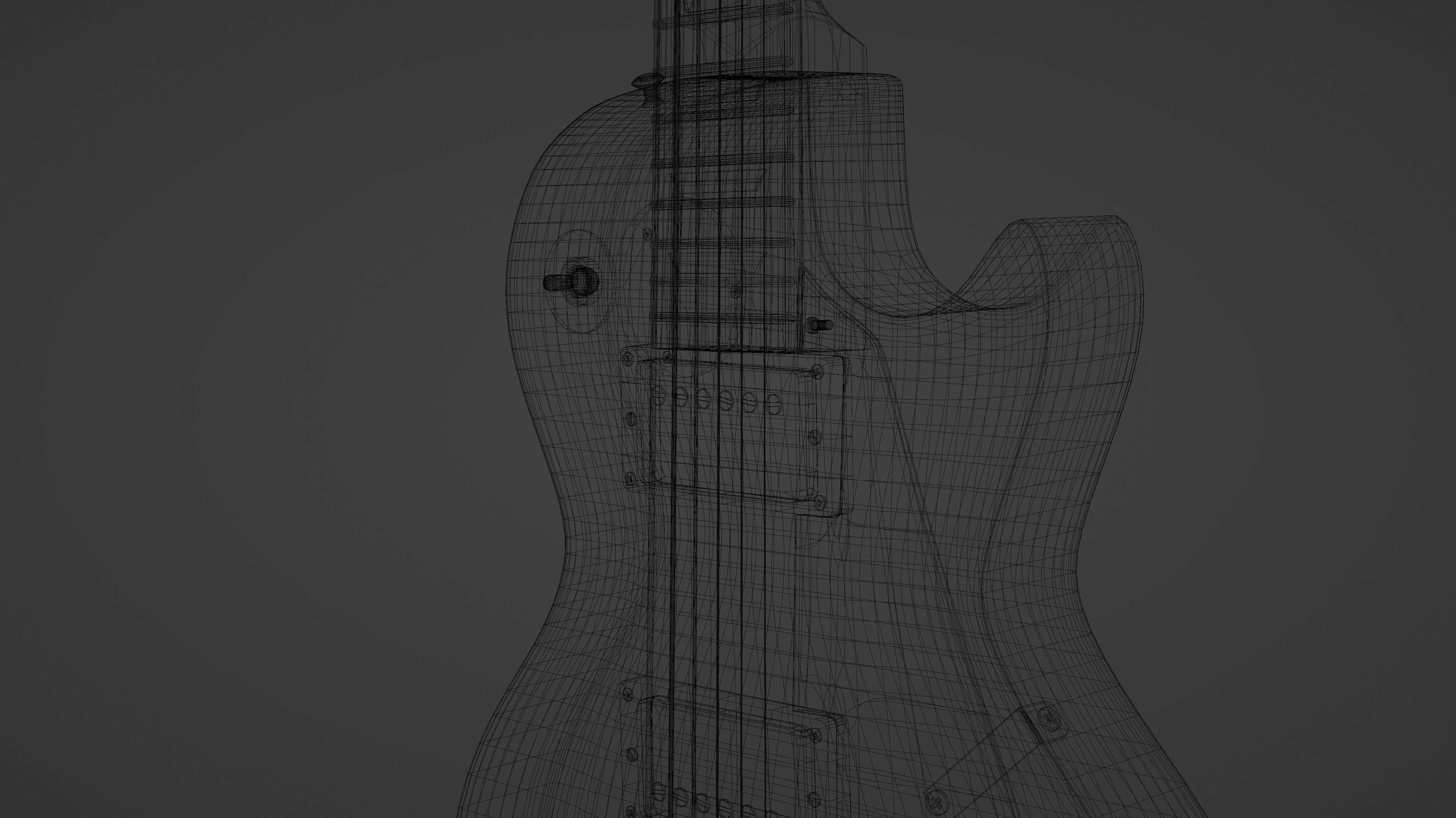 Gibson Les Paul Standard 1960s 3D model_8