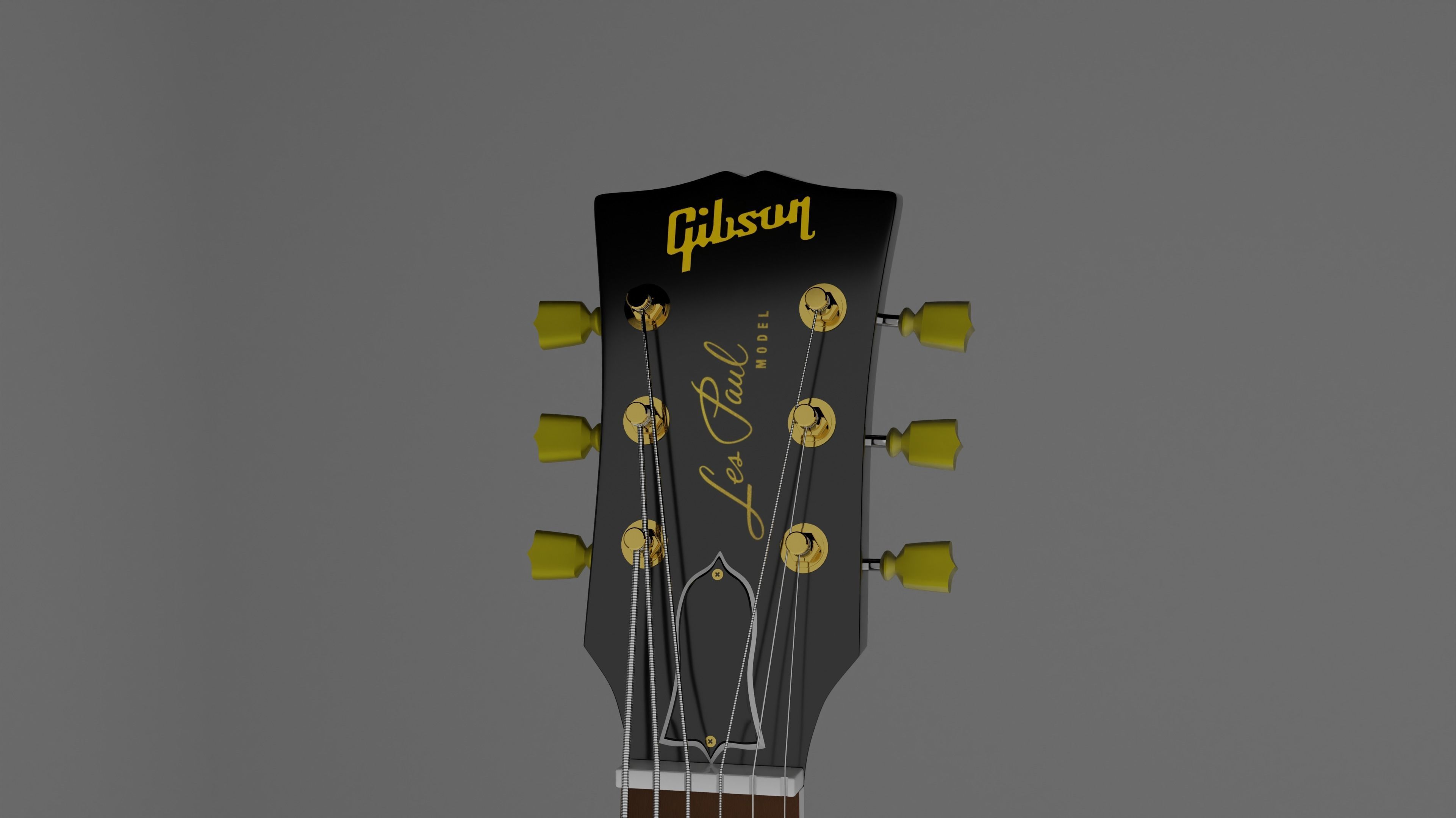 Gibson Les Paul Standard 1960s 3D model_15