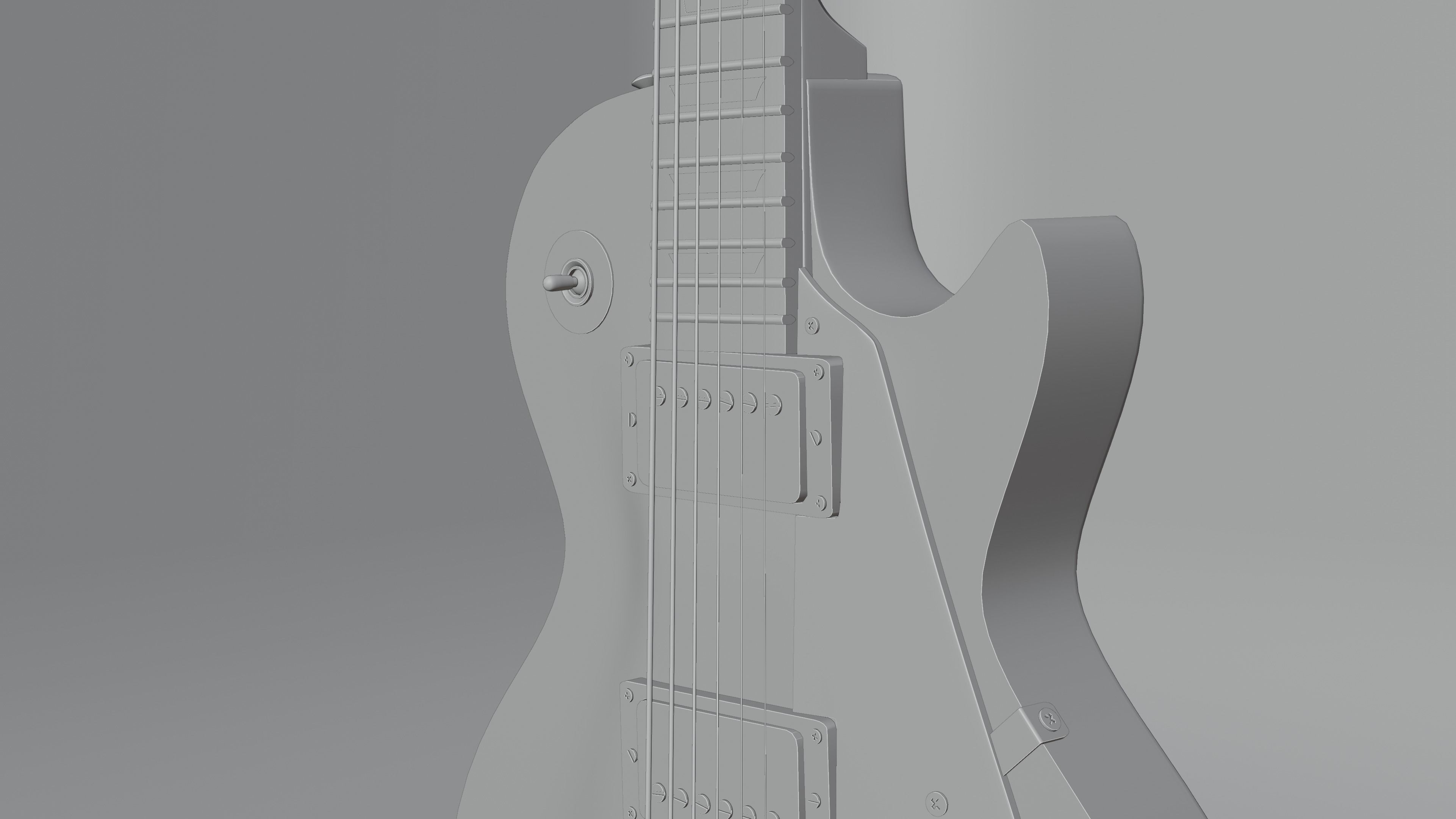 Gibson Les Paul Standard 1960s 3D model_7