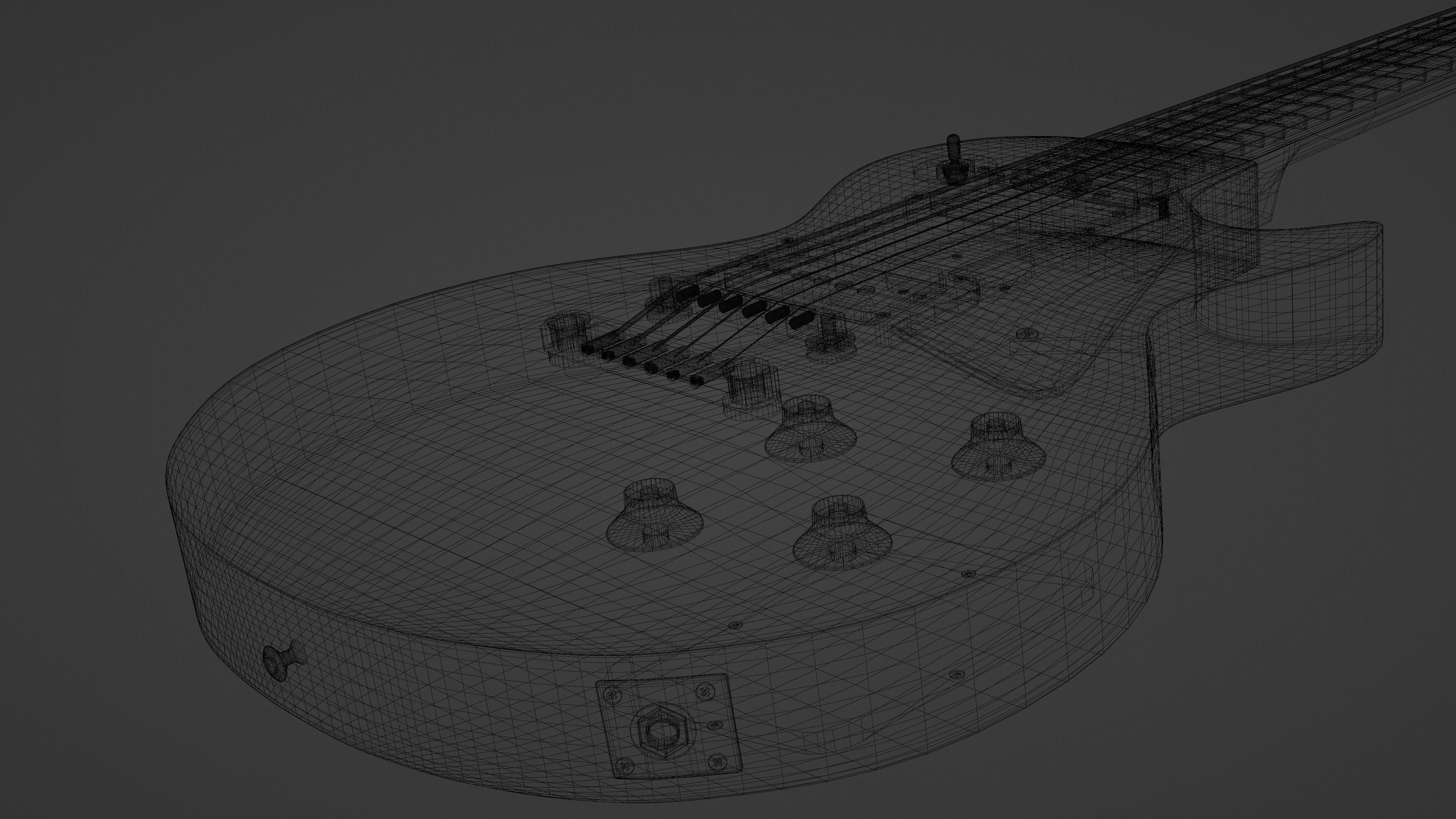 Gibson Les Paul Standard 1960s 3D model_10