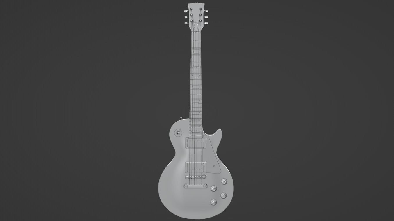 Gibson Les Paul Standard 1960s 3D model_4