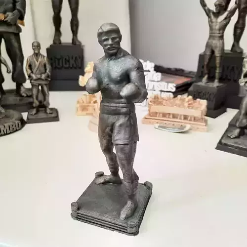 BOXER boxe boxing OLD SCHOOL BOXING ATHLETE 3D print model