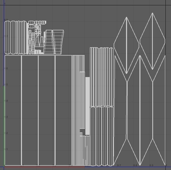 Slavic diamond-shaped shield painted yellow with sun symbol Low-poly 3D model_6