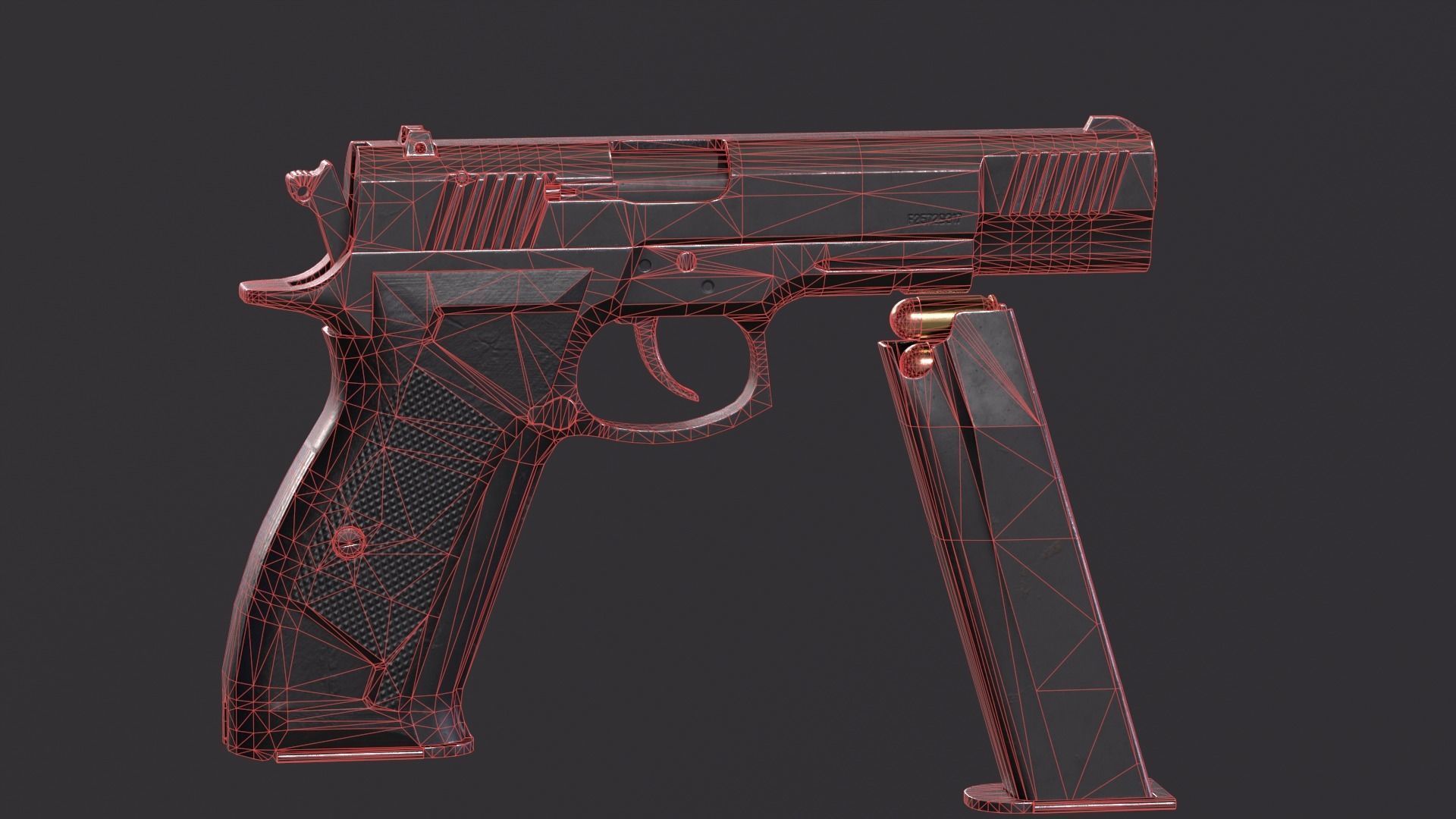 Fort-14 TP Low-poly 3D model_9