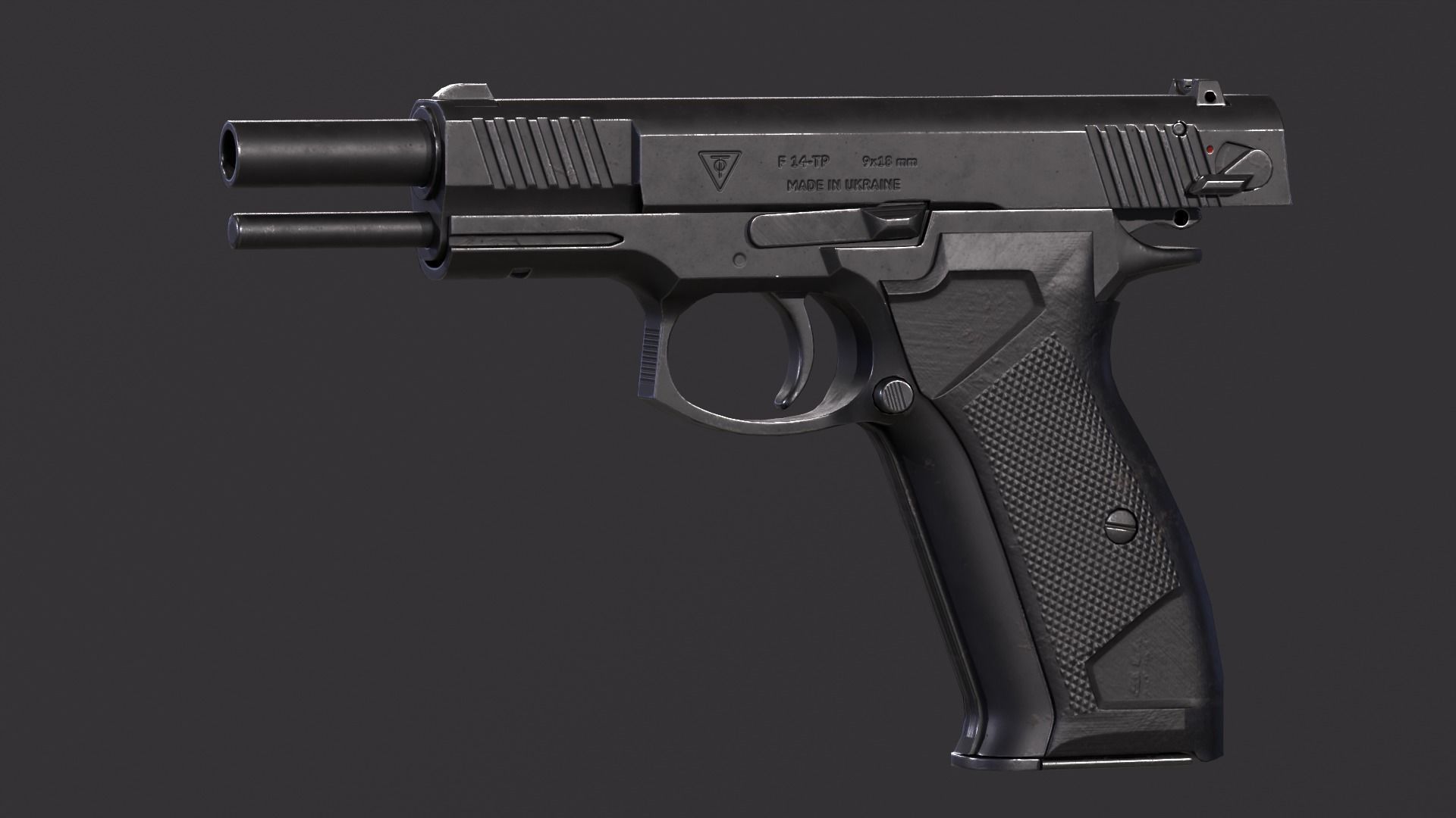 Fort-14 TP Low-poly 3D model_4