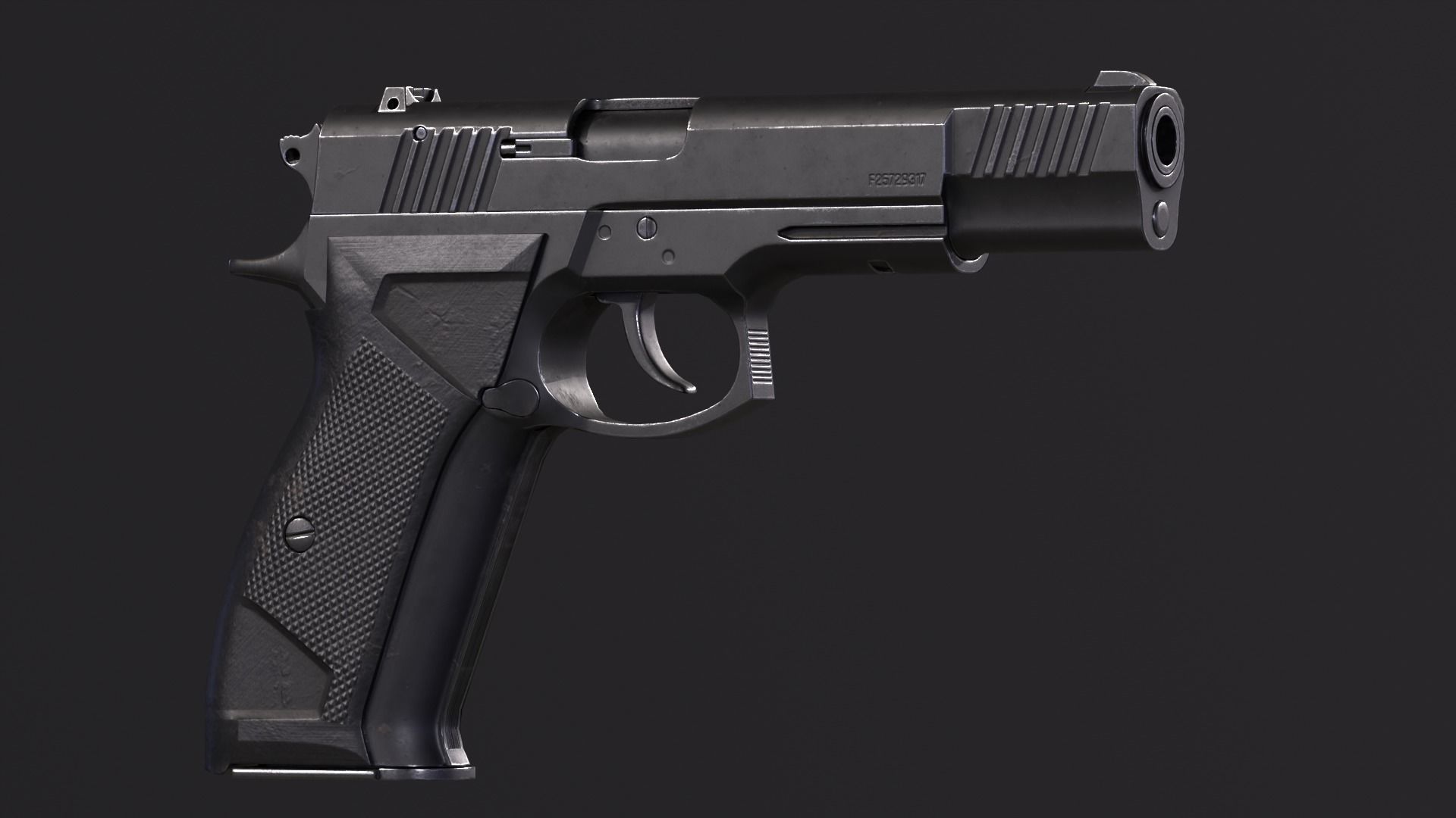 Fort-14 TP Low-poly 3D model_1