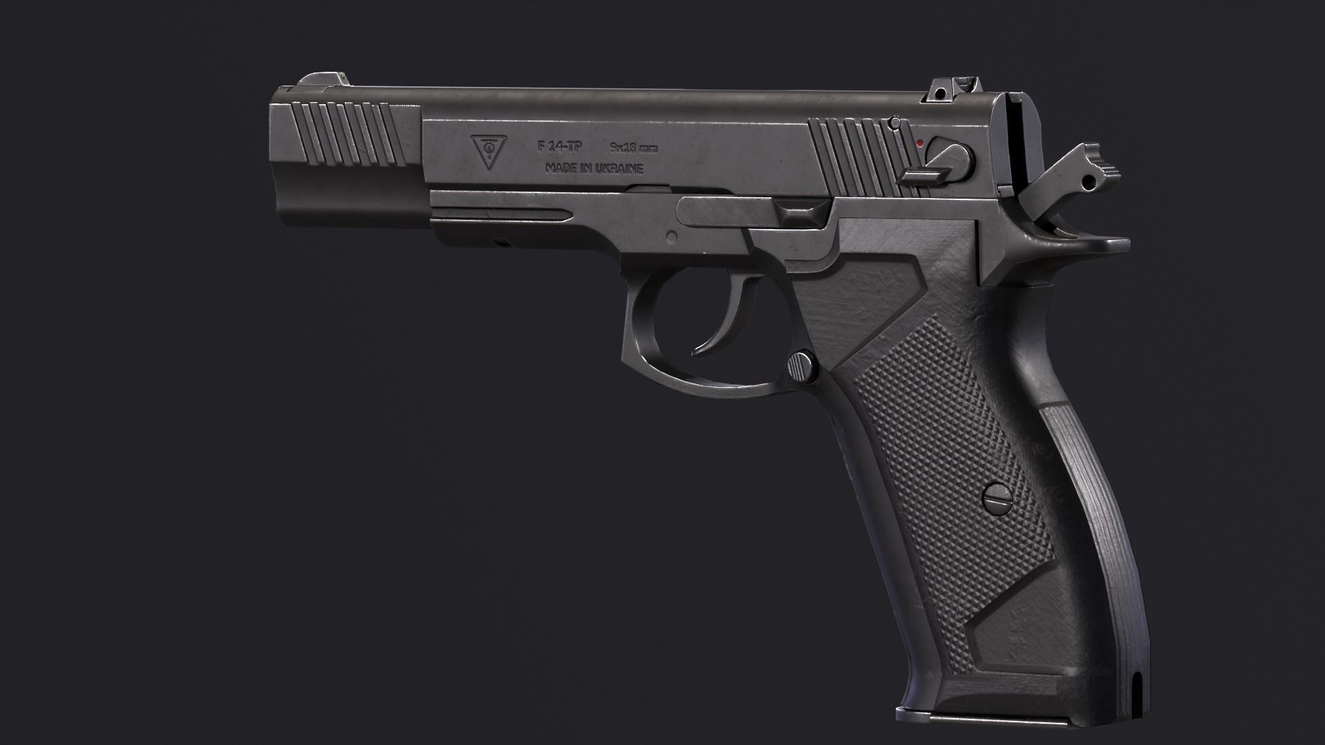 Fort-14 TP Low-poly 3D model_3