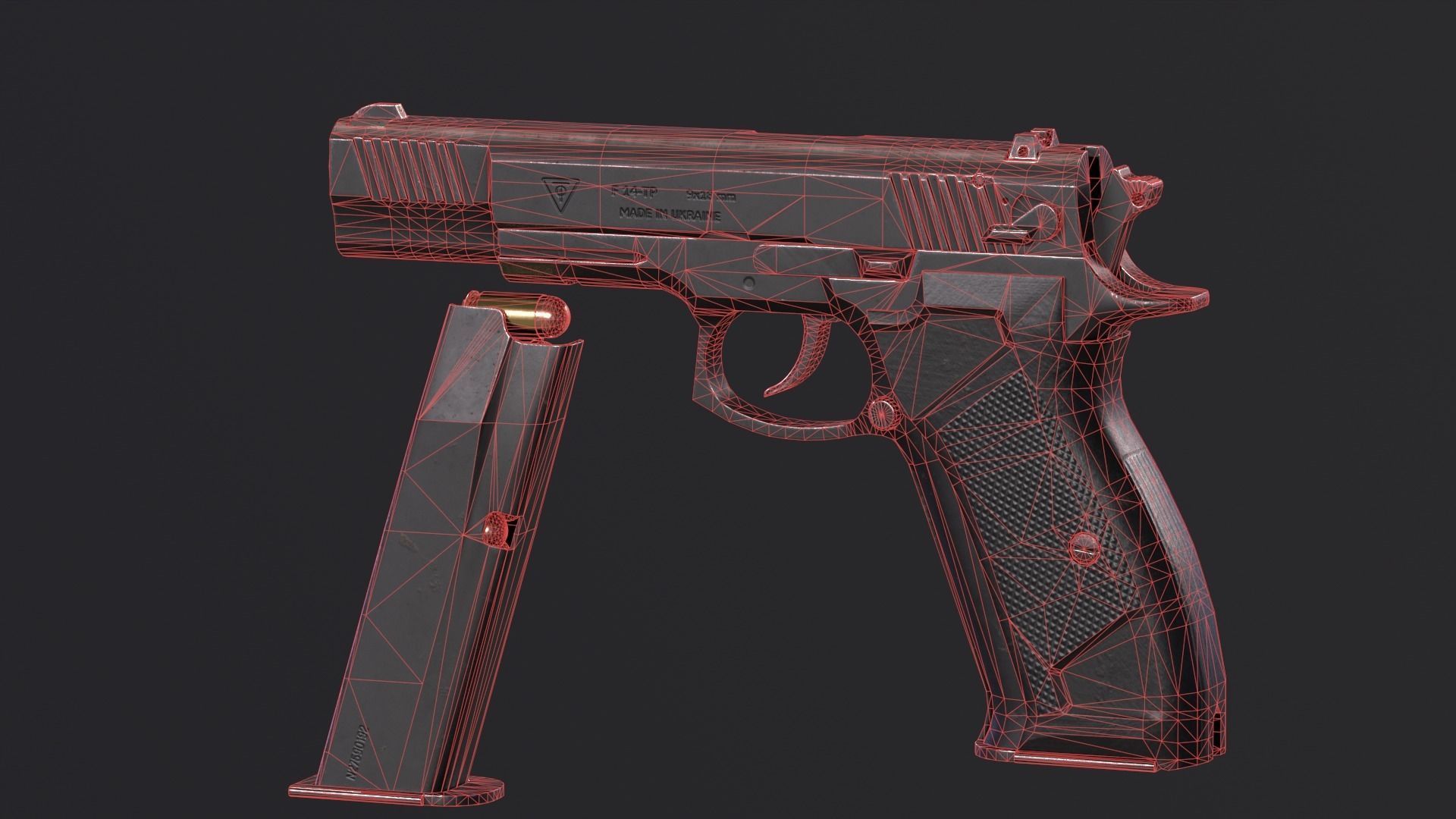 Fort-14 TP Low-poly 3D model_8