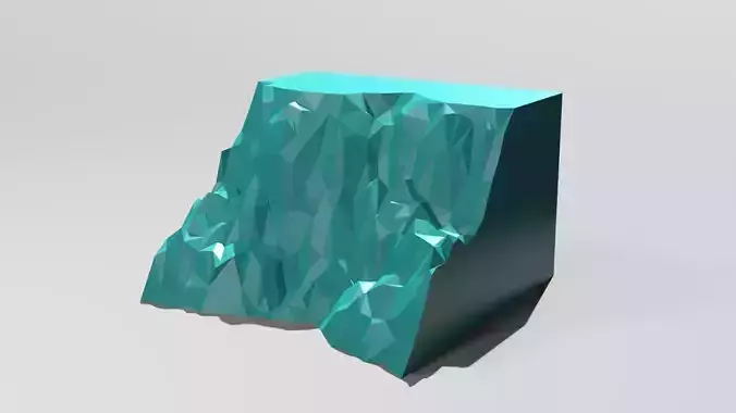 Isometric Ice Cliff