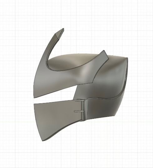 Royal Pain Helmet 3D print model_2