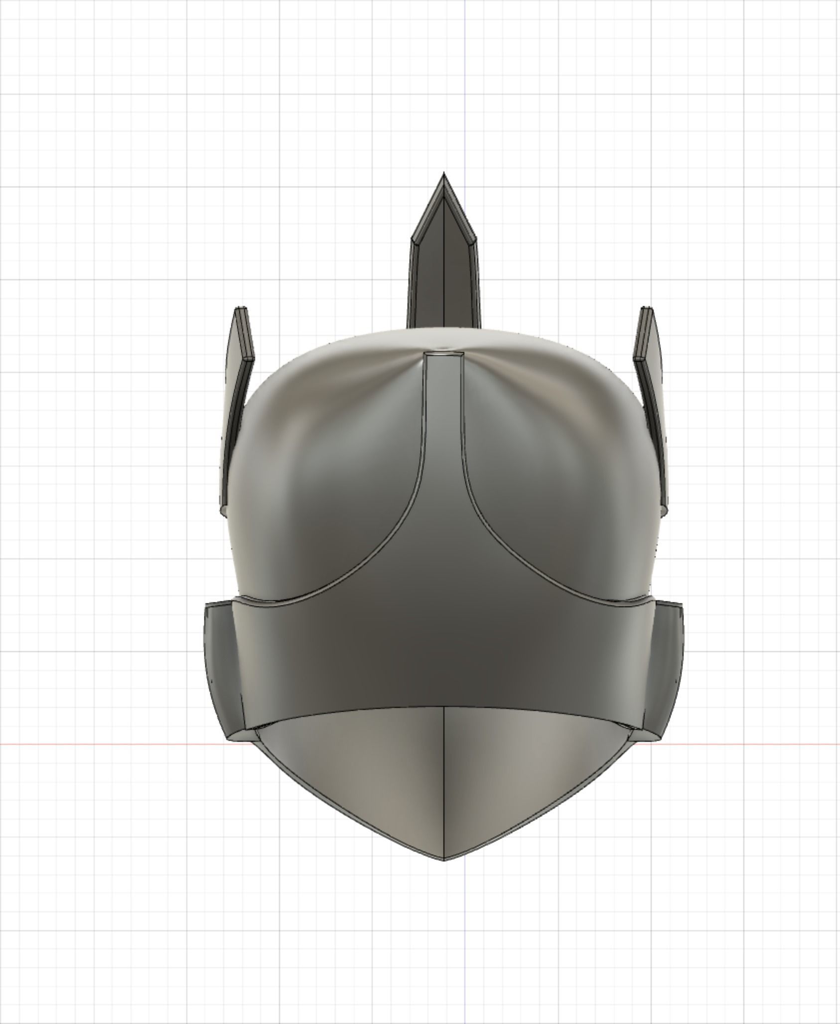 Royal Pain Helmet 3D print model_3