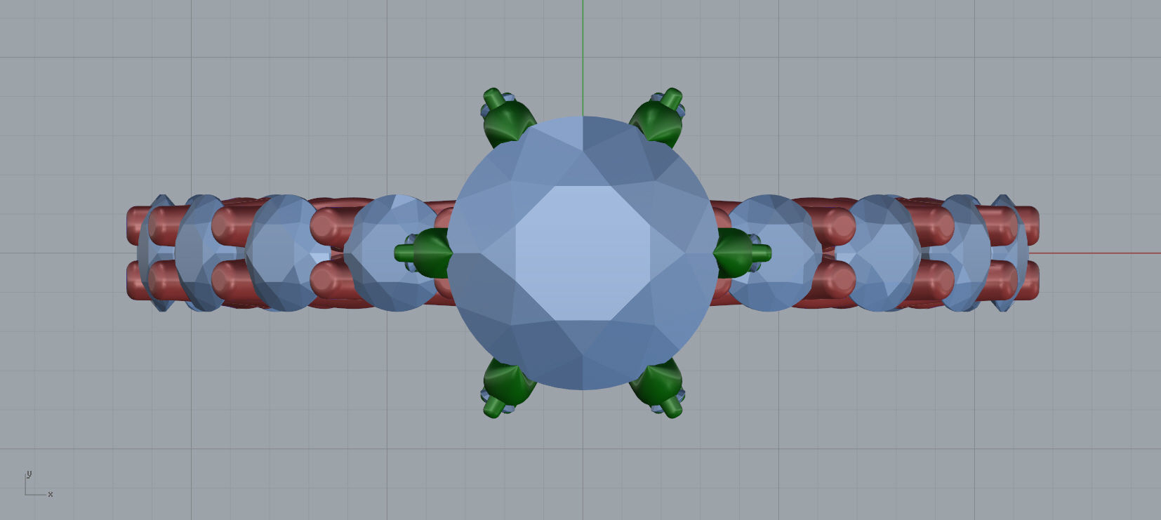 Engagement Ring 3d model C36 3D print model_6