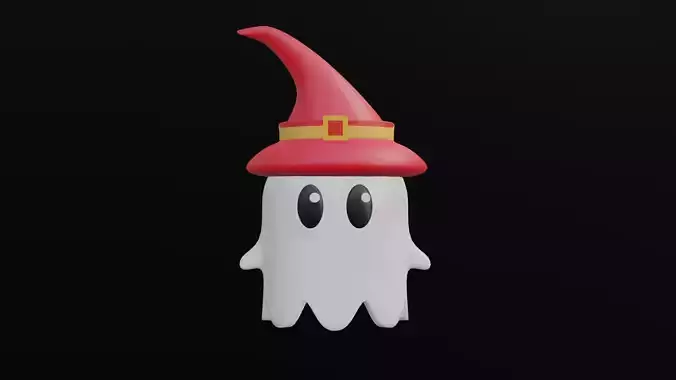  Ghost character- cartoon type