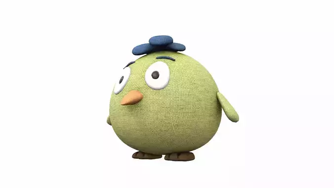 Plush toy bird
