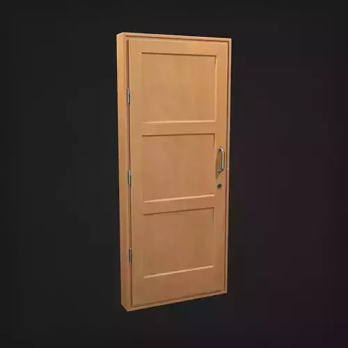 Wooden door