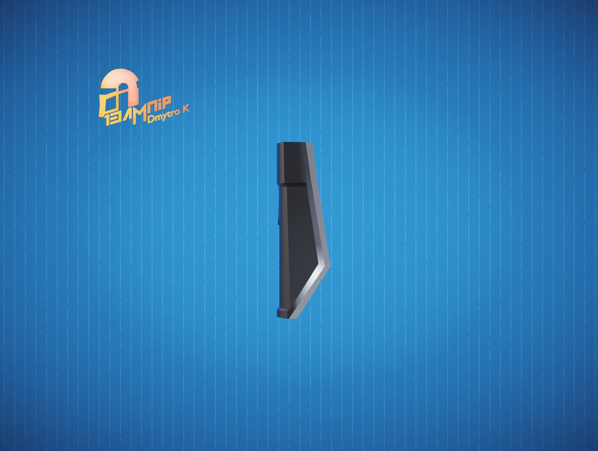 Custom Mandalorian wrist armor 3D print model_2