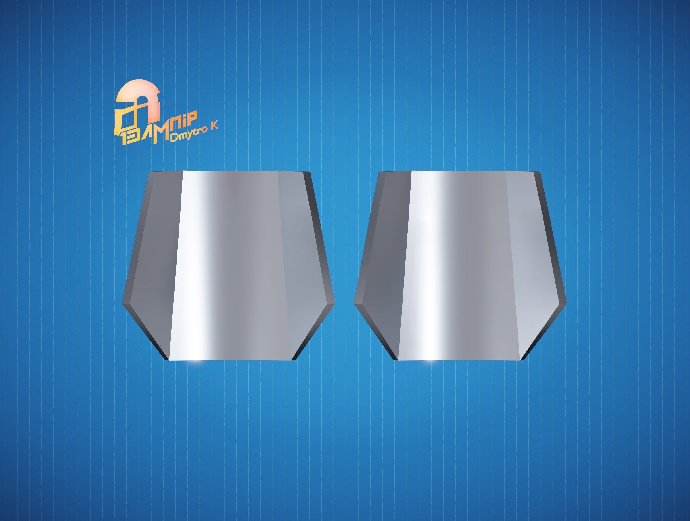 Custom Mandalorian wrist armor 3D print model_4