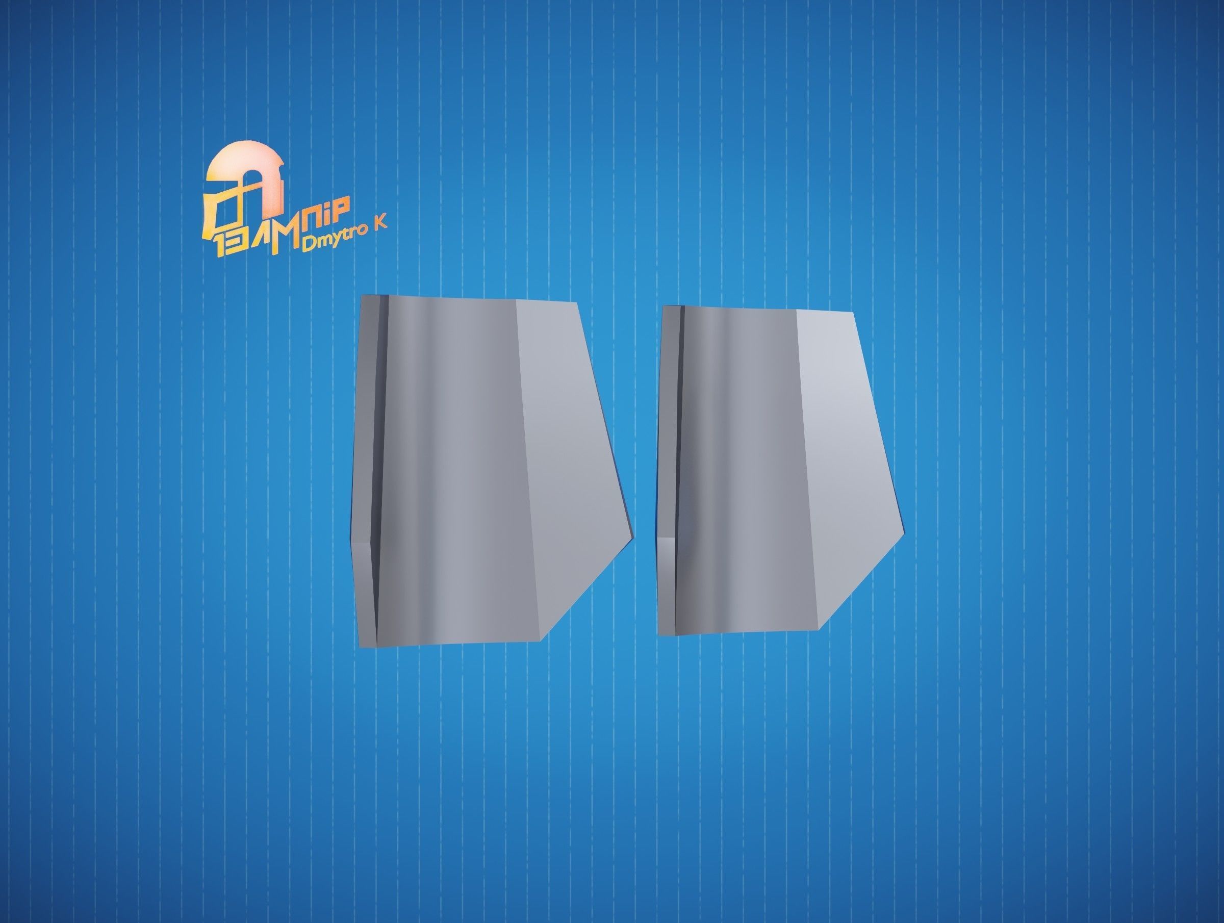 Custom Mandalorian wrist armor 3D print model_3