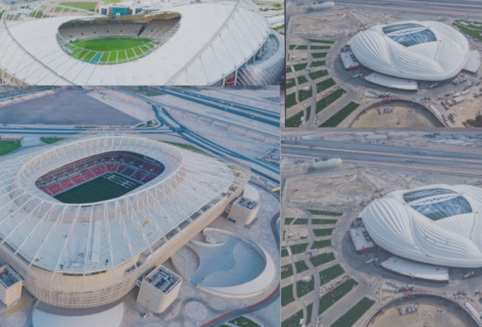best stadiums in quater fifa world cup 2022 Low-poly 3D model_13