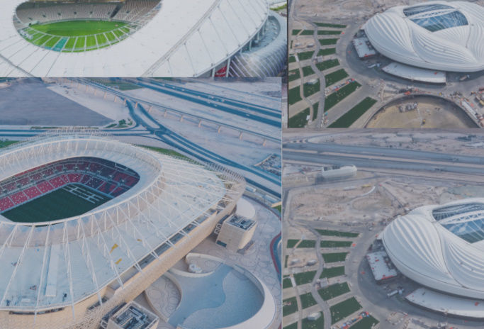 best stadiums in quater fifa world cup 2022 Low-poly 3D model_11