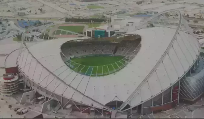 best stadiums in quater fifa world cup 2022 3D model
