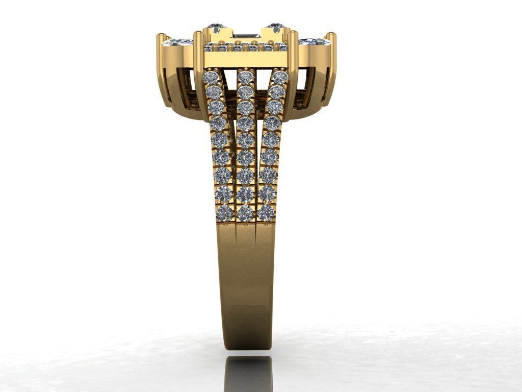 Half-set Jewelry 3D print model_6