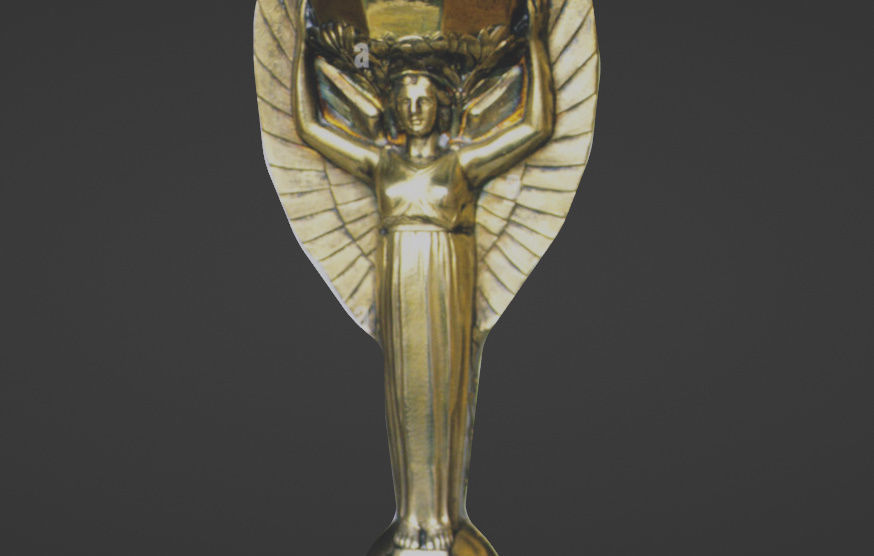 JULES RIMET TROPHY- WORLD CUP TROPHY 3D model_6
