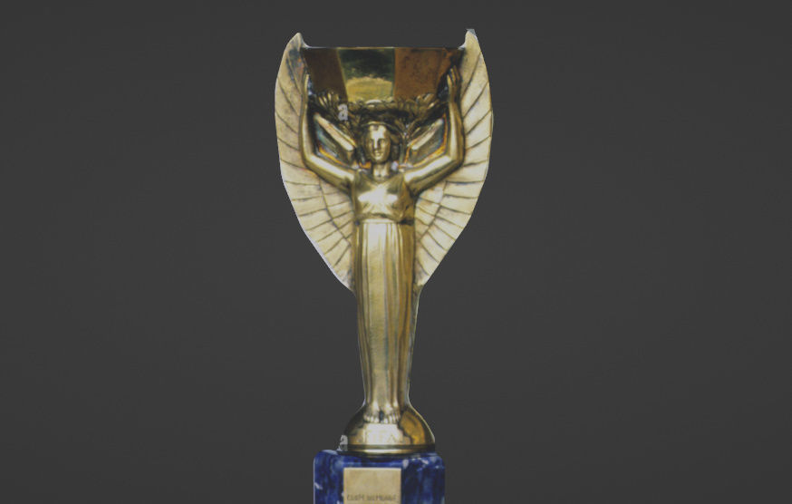JULES RIMET TROPHY- WORLD CUP TROPHY 3D model_9