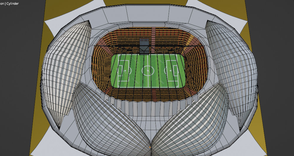 BEST FIFA DLS STADIUM 3D model_1