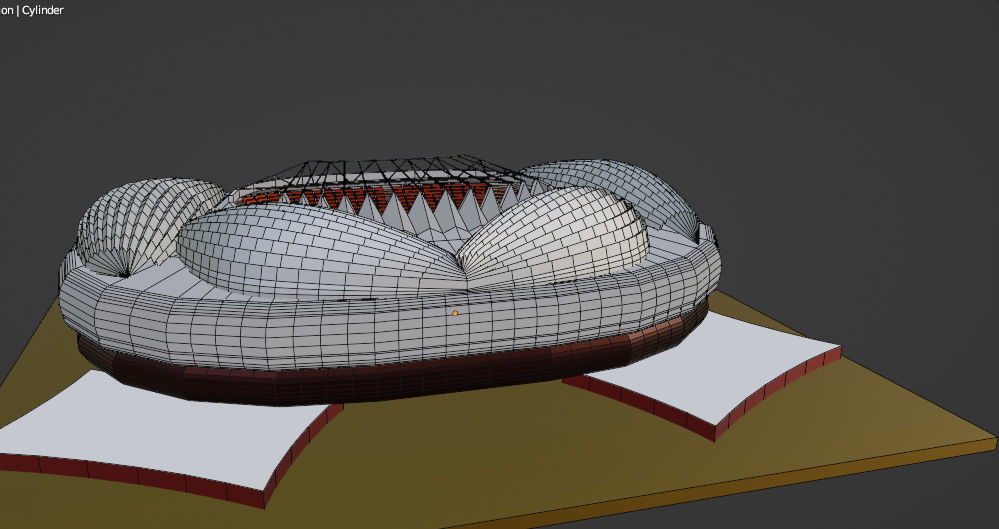 BEST FIFA DLS STADIUM 3D model_2