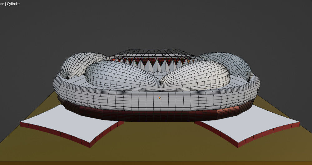 BEST FIFA DLS STADIUM 3D model_3