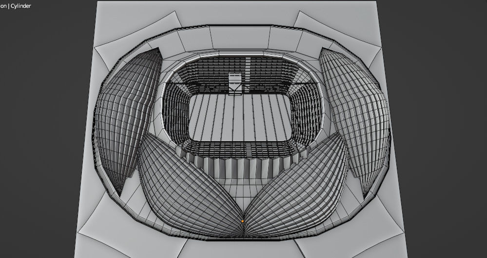 BEST FIFA DLS STADIUM 3D model_10