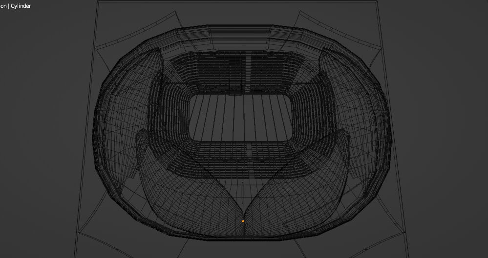 BEST FIFA DLS STADIUM 3D model_4