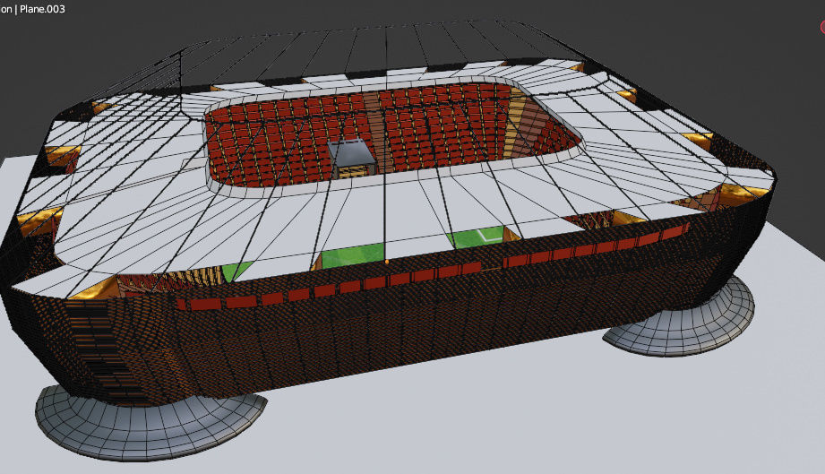 BEST STADIUM 2022 3D model_4