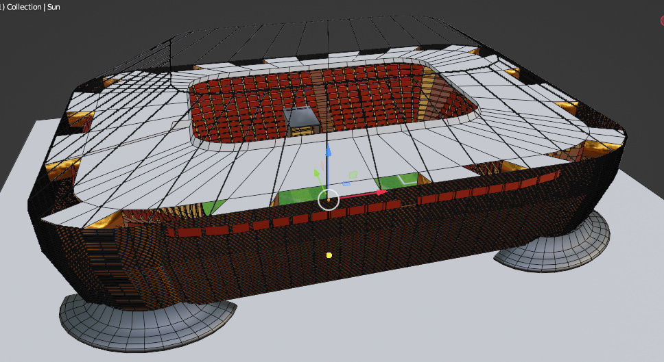 BEST STADIUM 2022 3D model_7