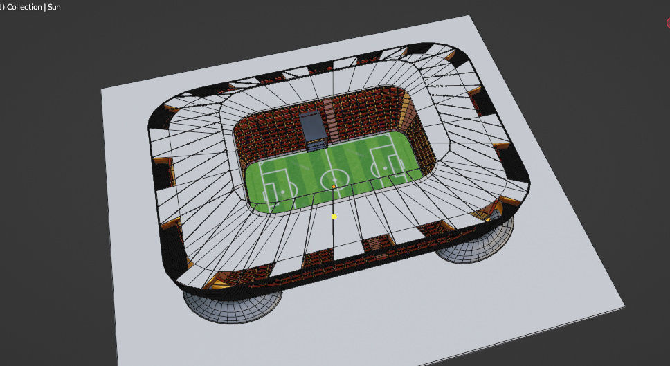 BEST STADIUM 2022 3D model_9