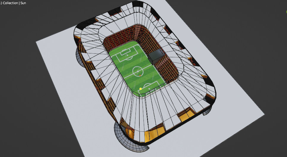 BEST STADIUM 2022 3D model_14