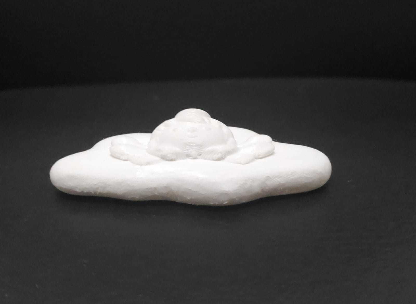 Angel Cloud Ornament 3D print model_12