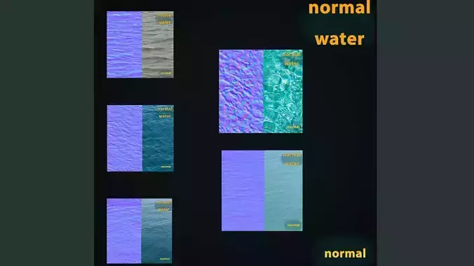 5 normal water Texture