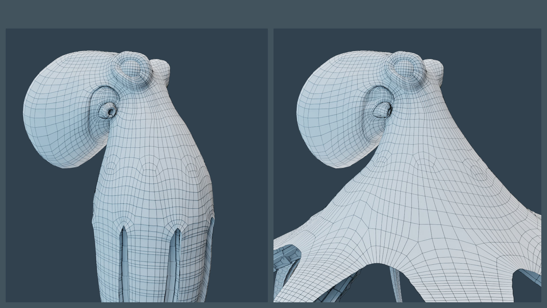 Animated Caribbean Reef Octopus Low-poly 3D model_6