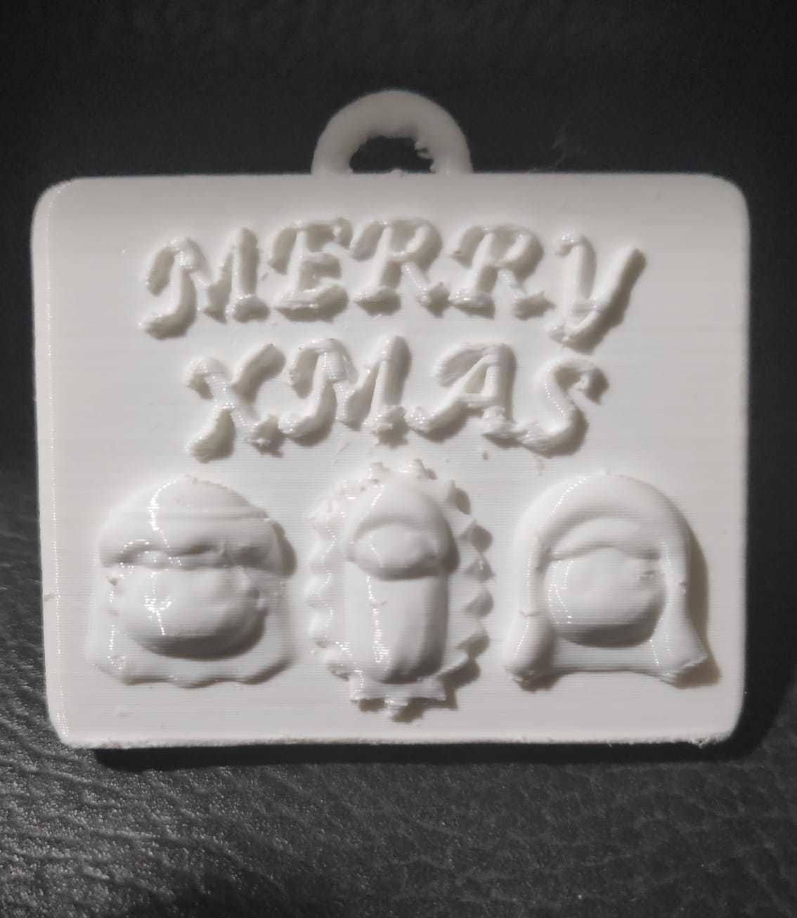 Nativity Scene Ornament 3D print model_3